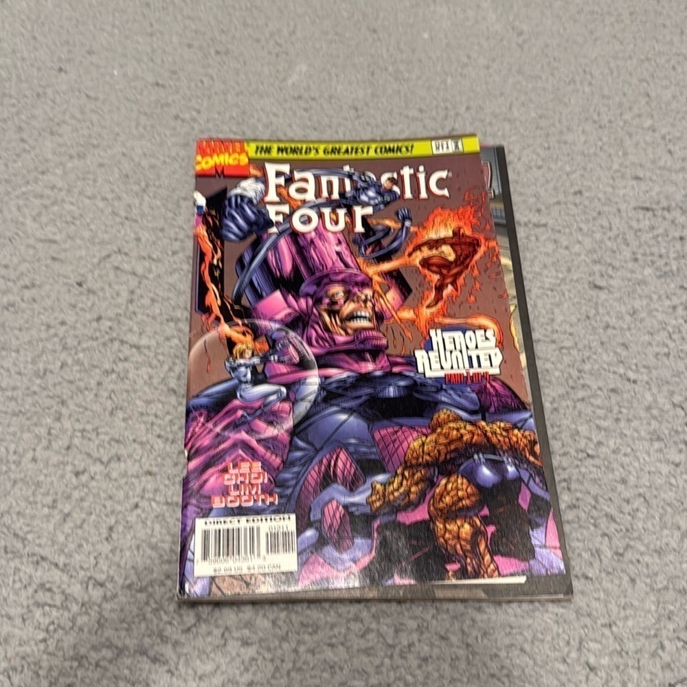 FANTASTIC FOUR Oct #12 Heroes Reunited Marvel Comic